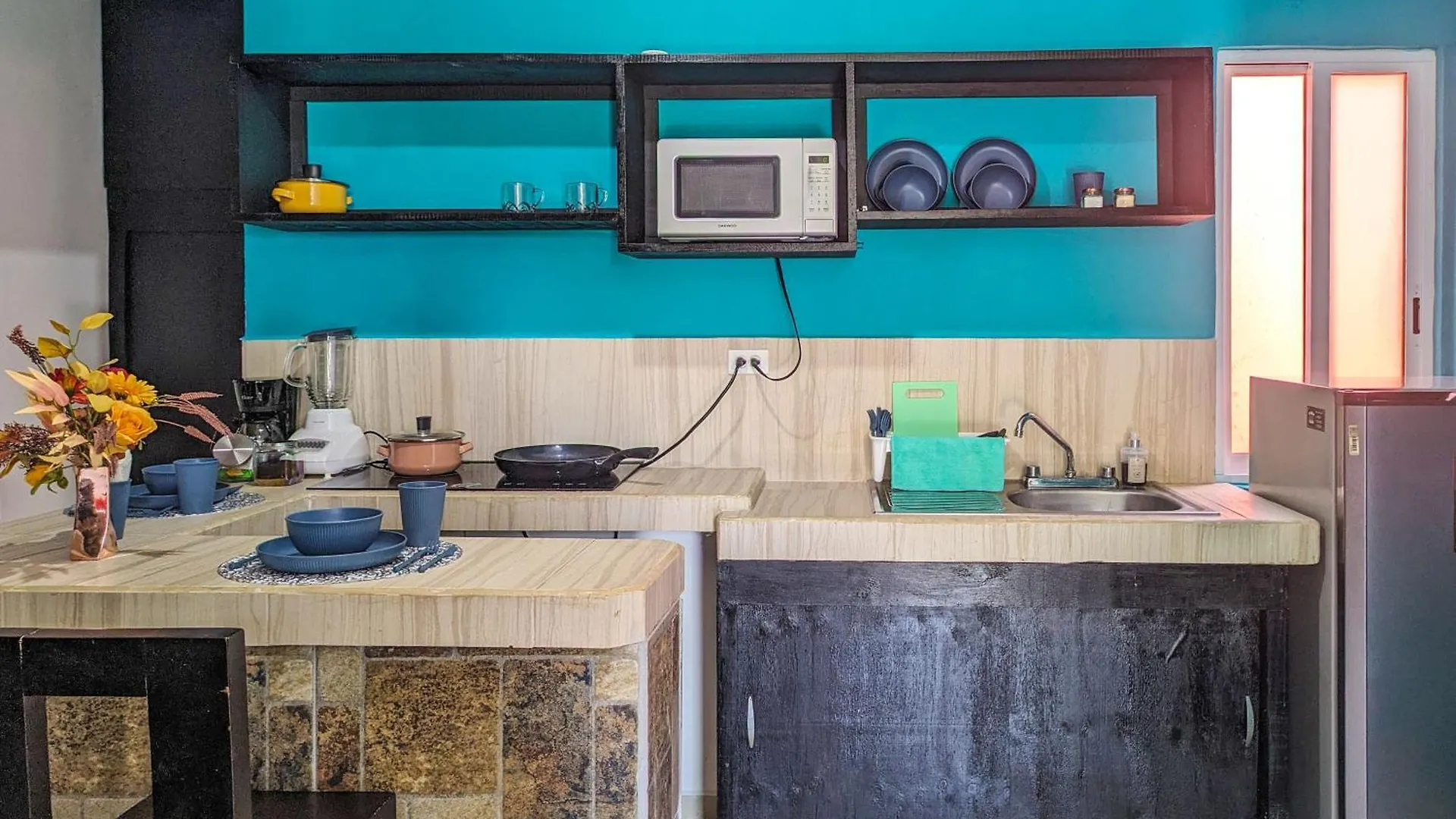 500M To Beach Cenote L Memory Foam King Beds L Kitchen Bikes Ac 7A7B Playa del Carmen 0*,  Mexiko