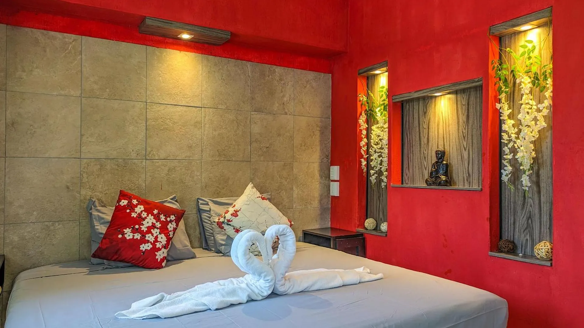 A7 Romantic Beachside Escape Kyoto Theme Memory Foam King Bed Kitchen Ac Playa del Carmen